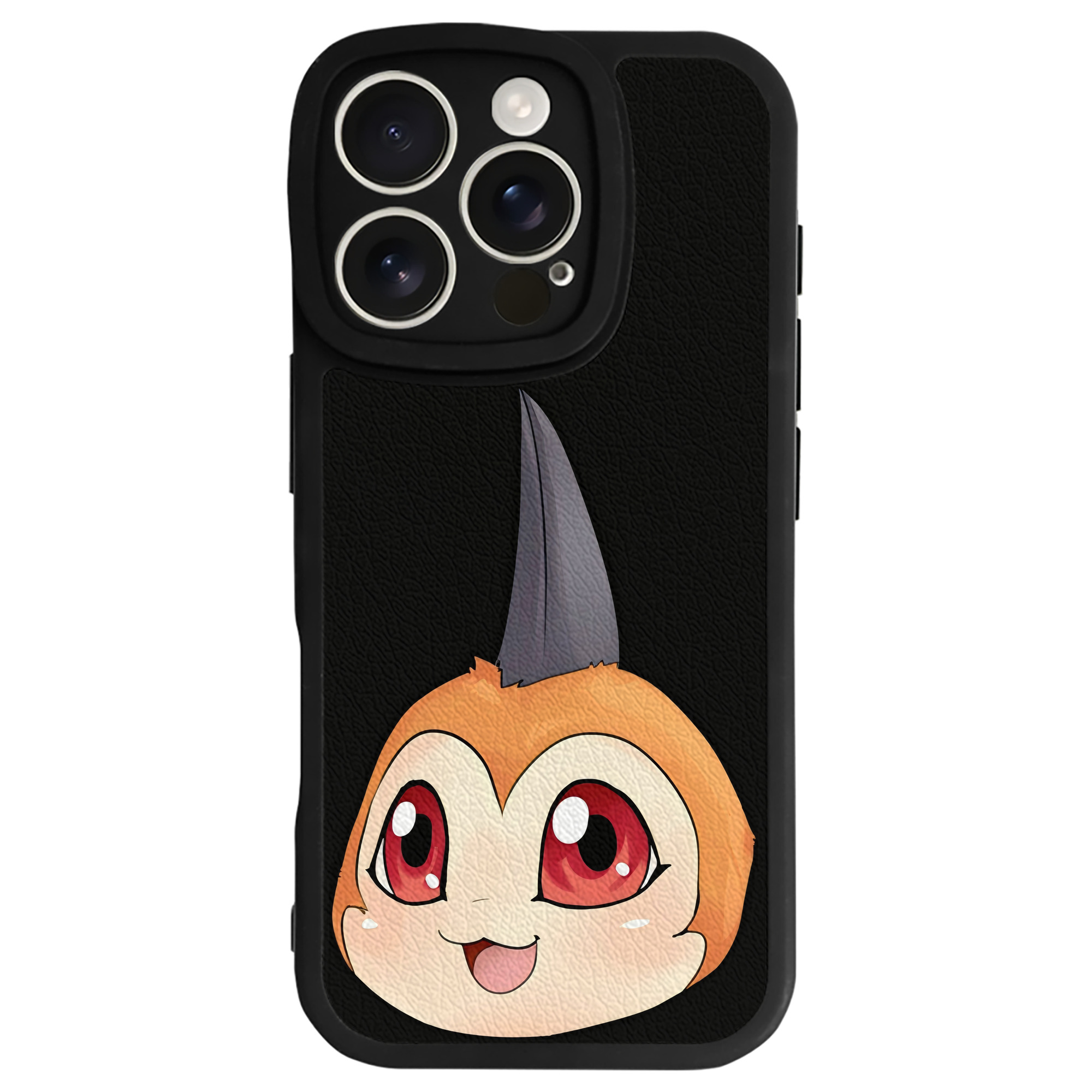 （画像用） Digimon デジタルモンスター/デジモン 【iPhone 16シリーズ対応】シリコンスマホケース（レザー調） 材質：シリコン